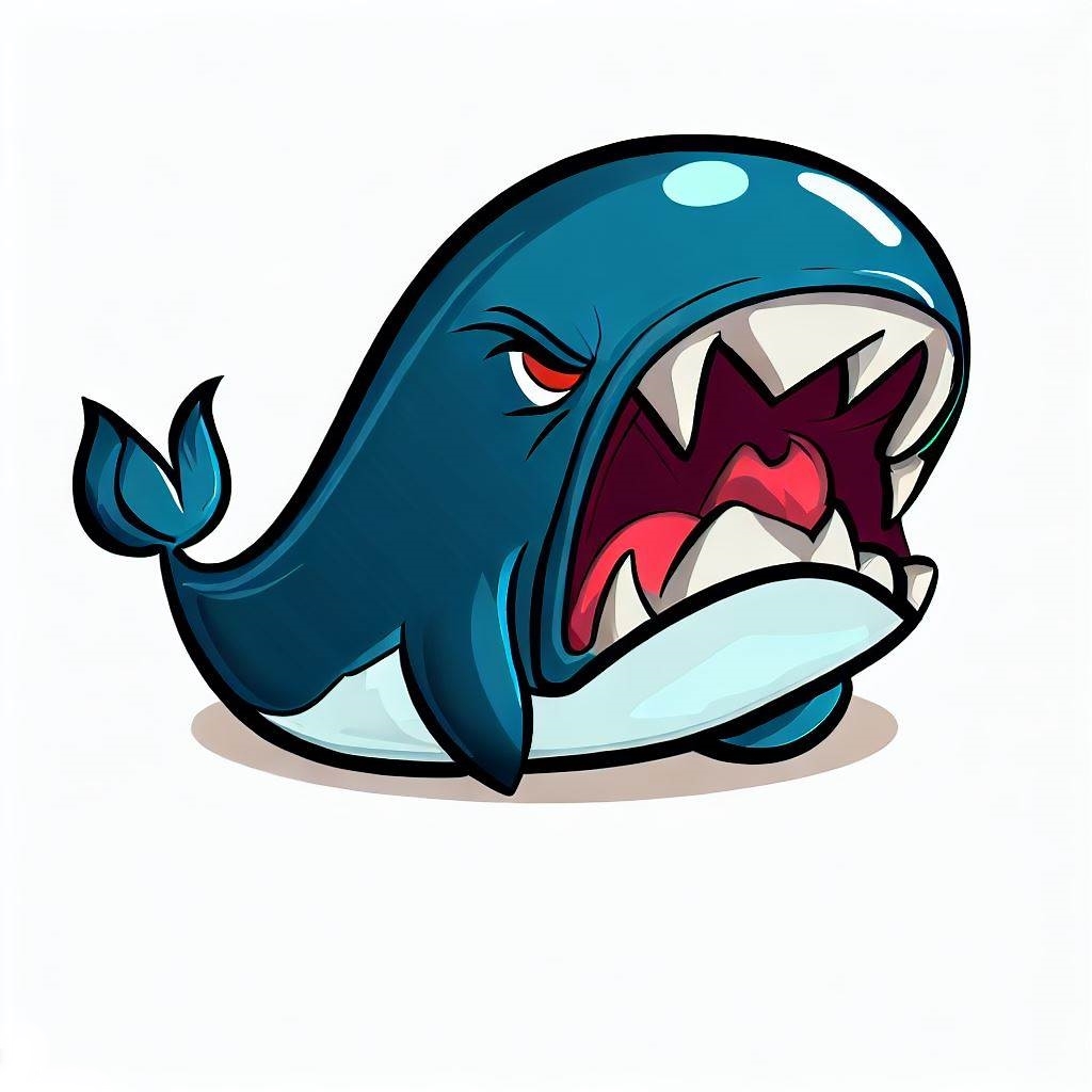 Angry Whale Logo